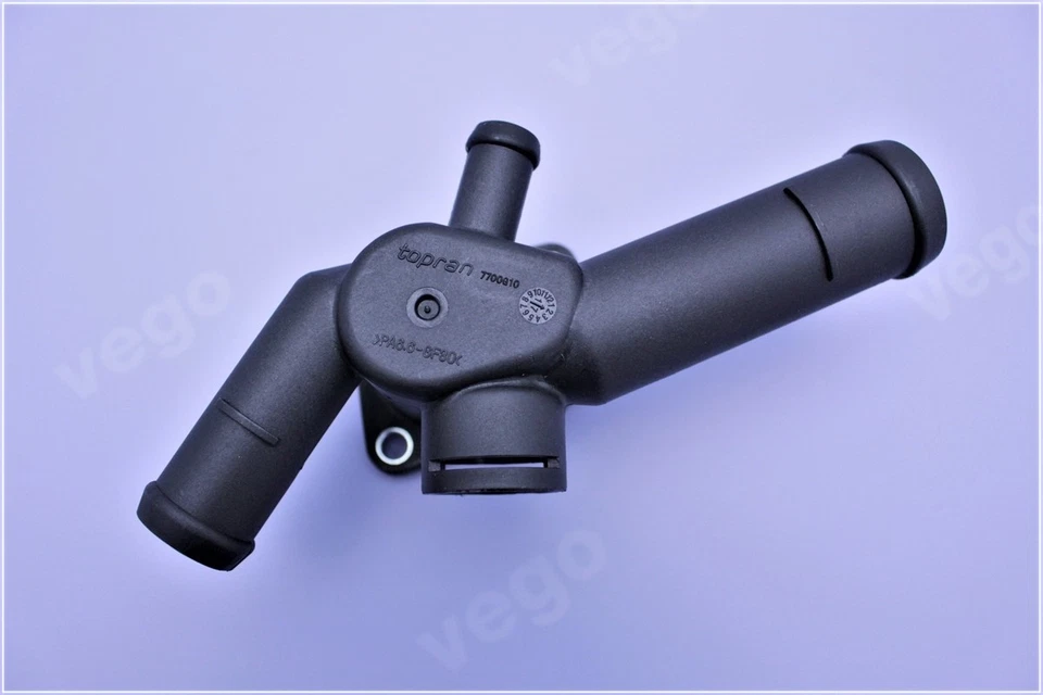 BRIDA DE REFRIGERANTE BRIDA DE AGUA DE REFRIGERACIÓN JUNTA AUDI SEAT VW T5 ORIGINAL TOPRAN Foto 2 de 4