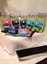 Bags On Board Waste Pick-Up Dispenser  30 Refill Bags Lot Of 6 Multi Colors