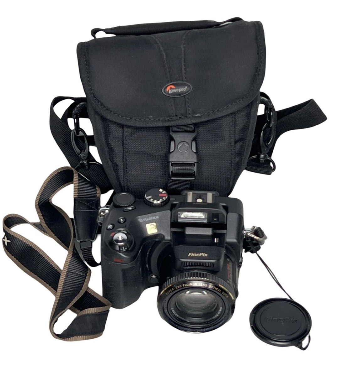 FUJIFILM FinePix S20 Pro Digital Camera 13.2X Zoom Cap, Strap