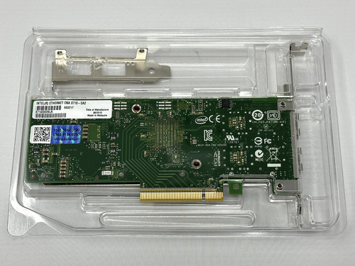 X710-DA2 Genuine INTEL Ethernet Converged Network Adapter X710DA2 Both brackets