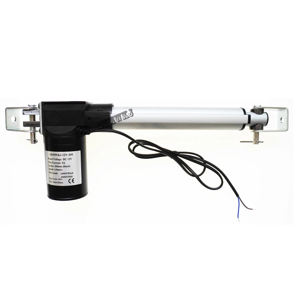 DC 12V Linear Actuator 1320lbs W/ Remote Controller Electric Motor 6000N Lift IG - Image 3 of 4