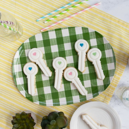 House Key cookie cutter | housewarming home lock heart love welcome party cute - Picture 2 of 7