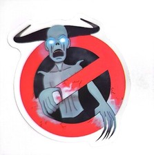 Ghostbusters Slimer Stay Puft Ecto 1 Anime Nostalgia Water Resistant Sticker