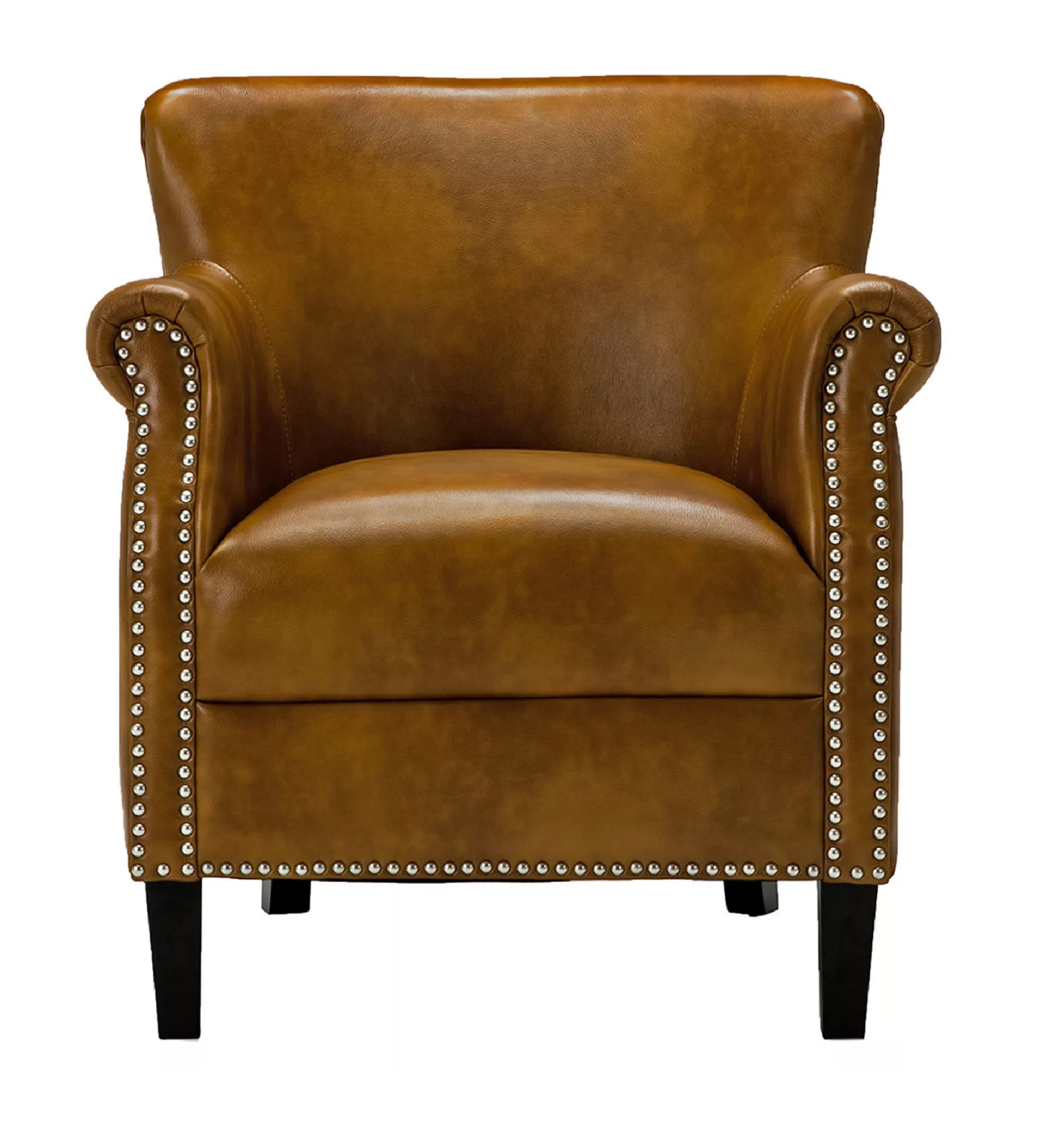 Hallie Club TopGrain Leather Chair eBay