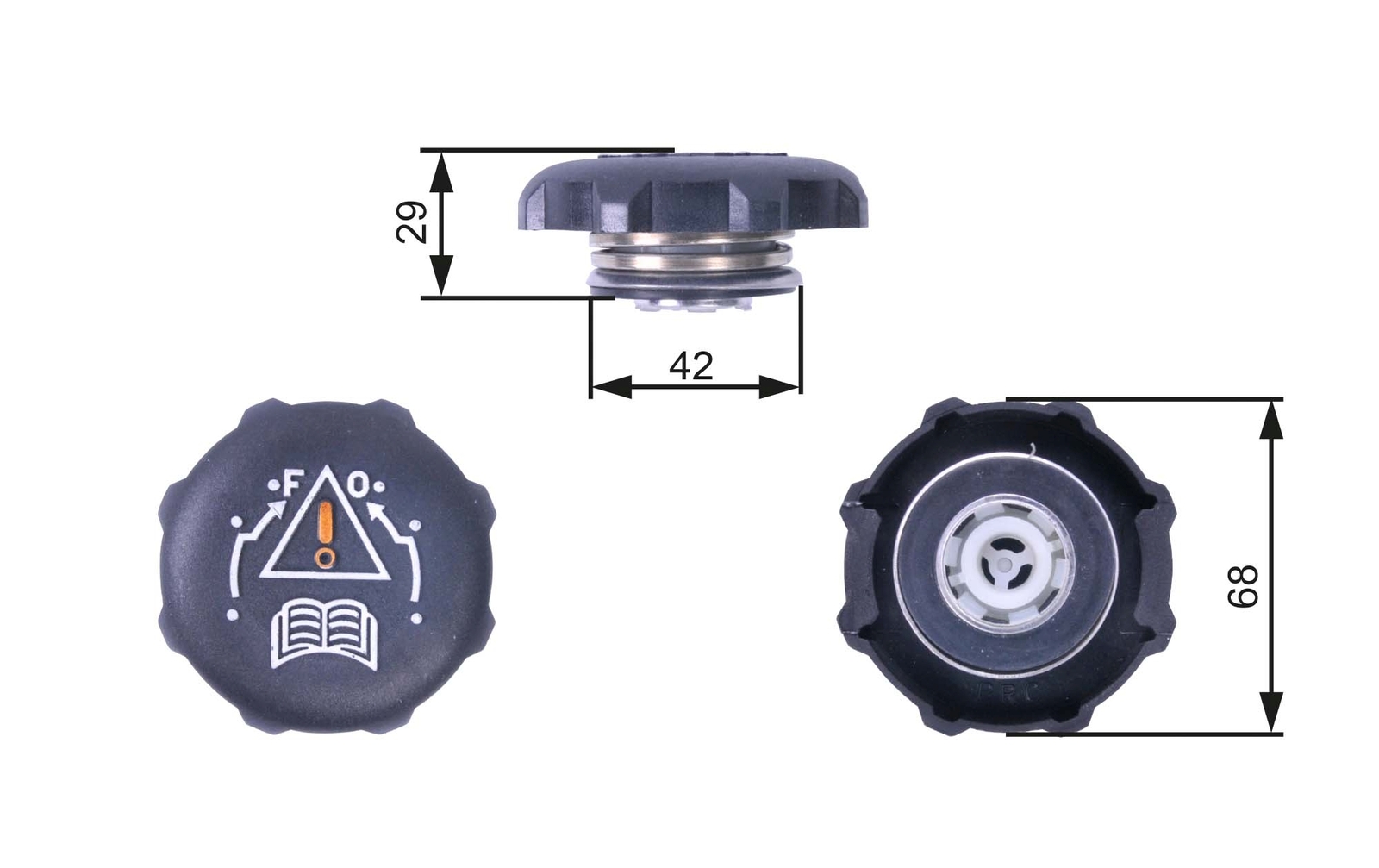 Fits GATES RC239 RC239 EXPANSION TANK CAP ⭐UK Stock⭐ - Image 10