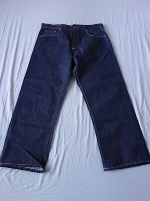 evil denim lot 666 selvedge jeans 40x36