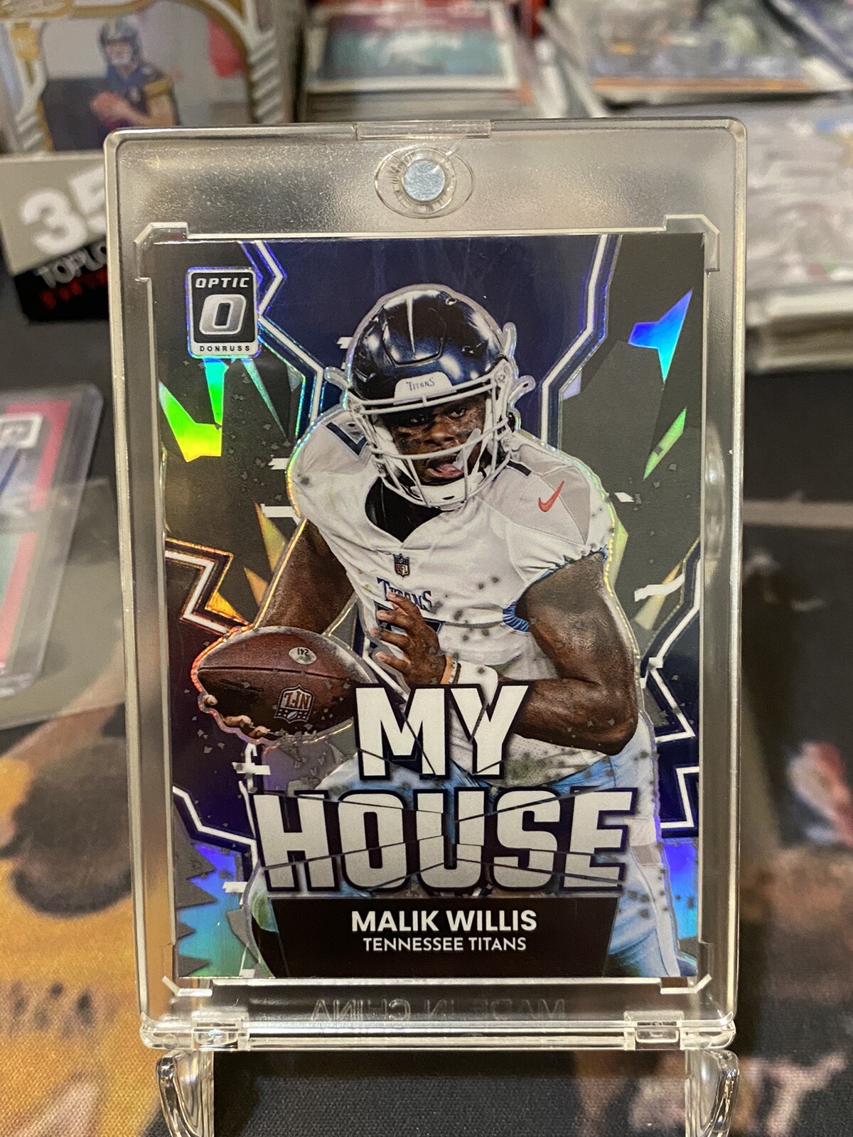 2022 Panini Donruss Optic Malik Willis Rookie MY HOUSE PRIZM Titans #MH-3 RC 🔥