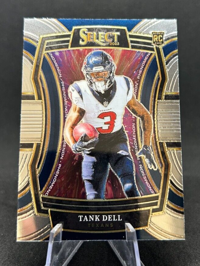 Tank Dell 2023 NFL Panini Select Base Phenomenon Rookie RC #PH-NTD Texans