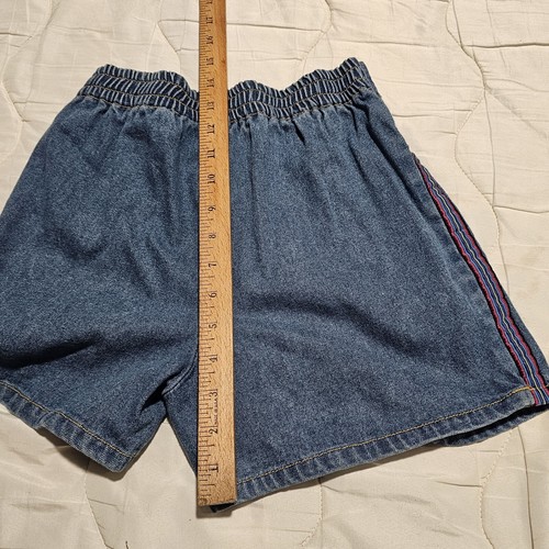 Vintage Looney Tunes Tweety Bird Denim Jean Skirt Skort Girls 7/8 - Picture 12 of 13