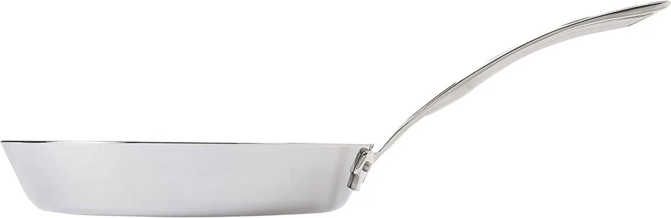 Viking 3 PLY 18/8 Stainless Steel 8" Frying Pan Aluminum Core Dishwasher Safe - Image 4 of 4