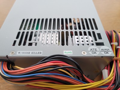 Alimentatore PC Gaming Case PC Industriale Vecchio Stile Con Alimentatore 300W | Dimensioni 140x150x86 Mm, Nuovo Computer Industriale Compatto