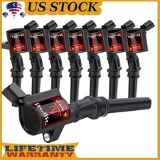 8 Ignition Coils For Ford F150 F250 F550 E350 Lincoln 4.6L 5.4L V8 FD503 DG508