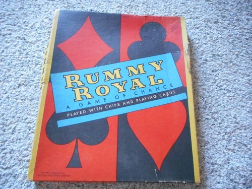 *VINTAGE* 1937 Rummy Royal Game by Whitman Game - Picture 6 of 6