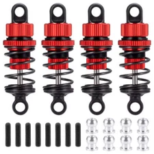 Powerhobby Aluminum 52MM Shocks Red (4) 1/10 Touring Car