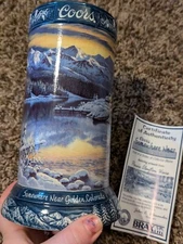 COORS SOMEWHERE NEAR COLORADO FIRST SERIES #1 STEIN W/ BOX