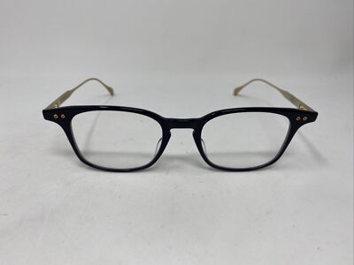 DITA EYEGLASSES FRAME BUCKEYE 49/20/148 NAVY BLUE GOLD C844