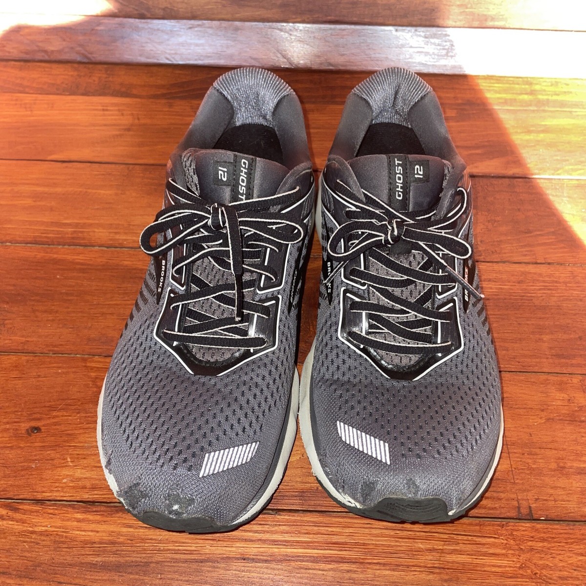 BROOKS Men 110316D075 Ghost 12 Athletic Shoes Brooks Mens Ghost 16- Blue Opal/Black/Nasturtium  main image 2