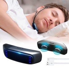 Smart Anti Snoring Device Electric Throat Pulse Snore Stopper Sleep Aid Device