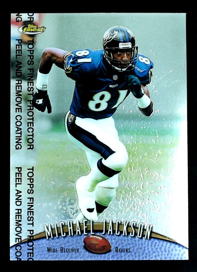 1998 Finest Michael Jackson #169 FOOTBALL Baltimore Ravens | eBay