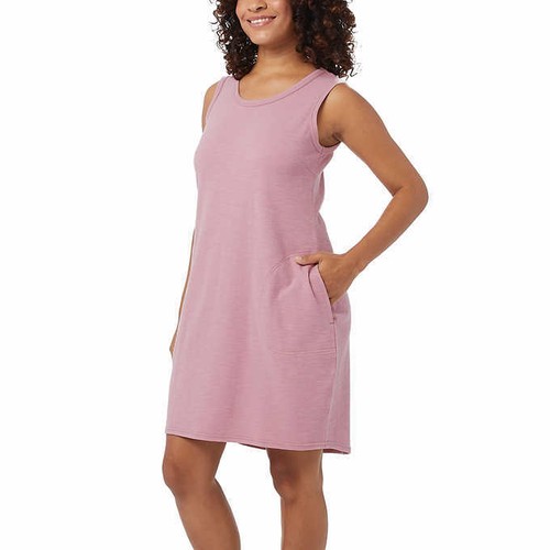 Vestido pulóver mediano 32 DEGREES para mujer sin mangas calce relajado - Imagen 2 de 3