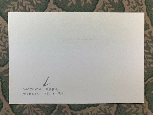 Victoria Abril - MEXICAN CINEMA - High Heels - Autographed - Picture 2 of 2
