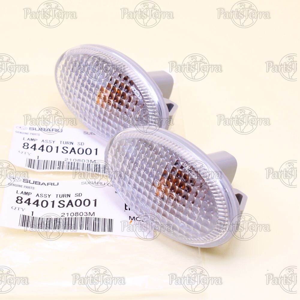 x2 84401SA001 Genuine JDM Subaru 2002-2007 IMPREZA WRX Clear