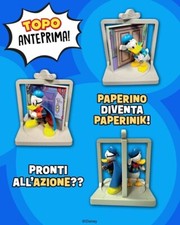 TOPOLINO 3631 + TOPOLINO 3632 diorama di PAPERINIK - PANINI DISNEY