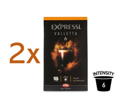 32 X Aldi Expressi K Fee Coffee Pods Capsules Valletta Ebay