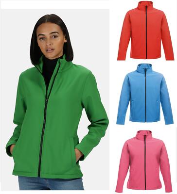 Regatta Womens Ablaze 3 Layer Waterproof Printable Softshell Jacket Work