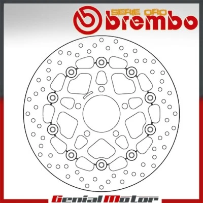 Disque Frein Flottant Brembo Serie Oro Anterieur pour Suzuki Sv 650 2003 > 2010 - Photo 1/2