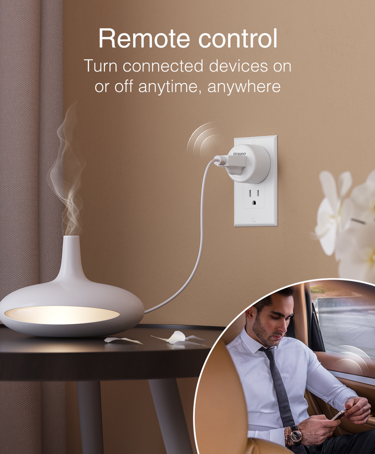 4 Prese Smart Gosund WiFi Compatibili Con Alexa E Google Home - Controllo Vocale E App