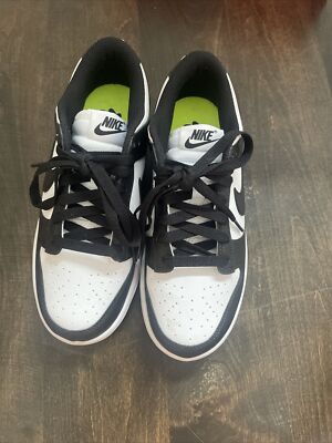 Size 6 - Nike Dunk Low Black White