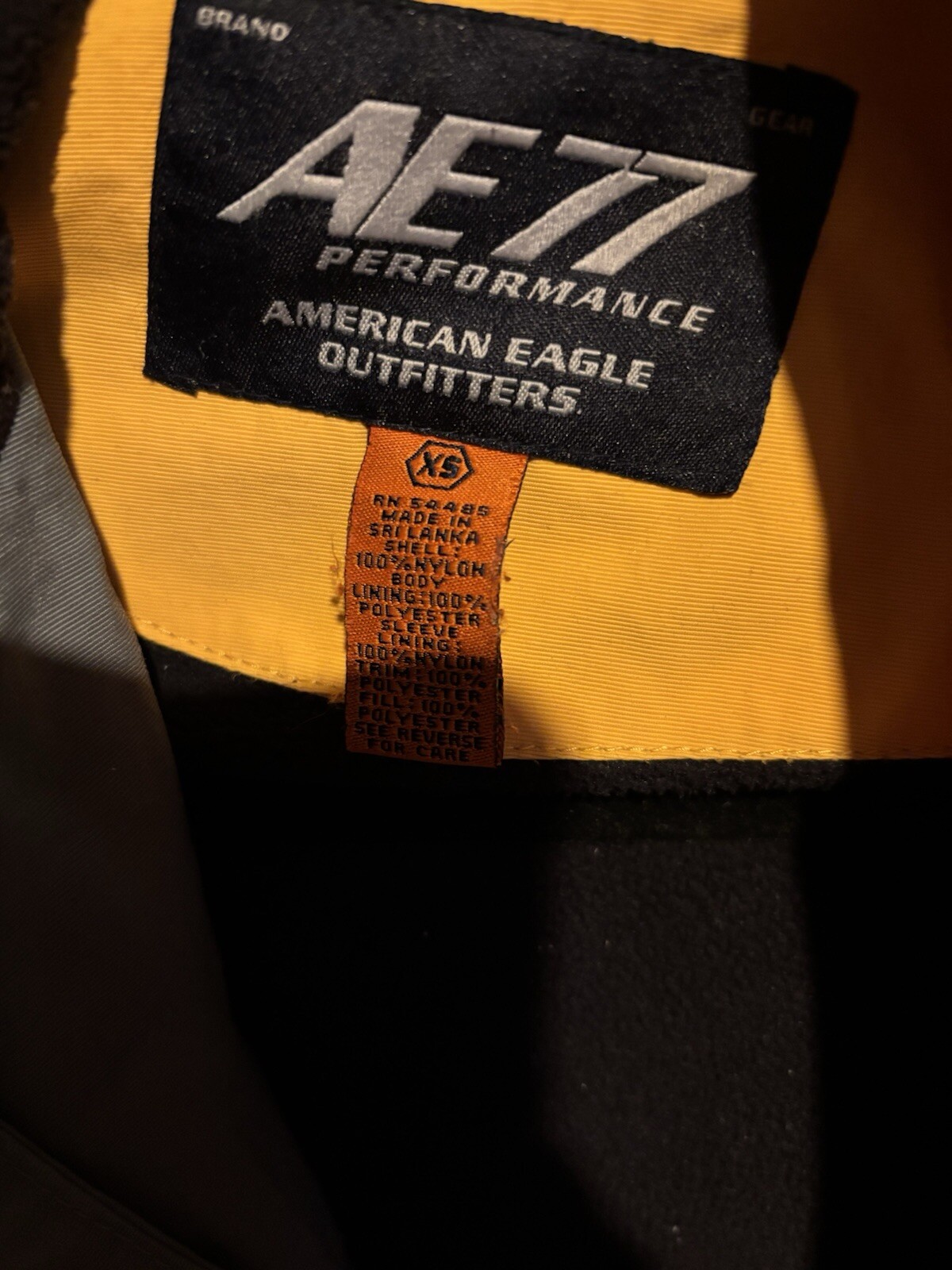 American Eagle AE77 Performance Jacker Goldor Yel… - image 4