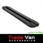 VAUXHALL VIVARO SWB OCTANE BLACK SIDE STEPS BARS RUNNING BOARDS 2001-18