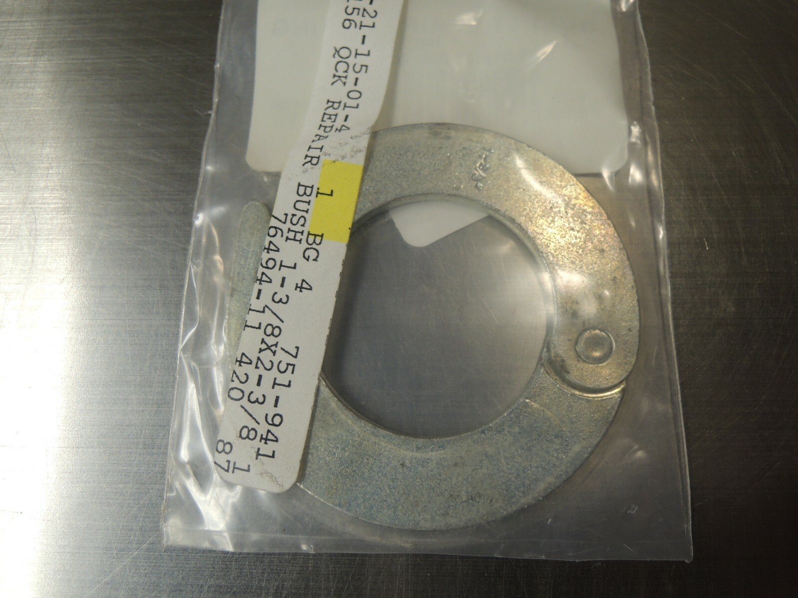 Quick Repair Bushing 13/8" x 1/8" with 23/8" outside diameter eBay