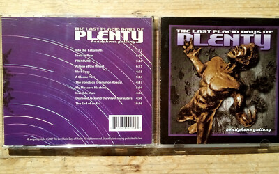 THE LAST PLACID DAYS OF PLENTY - HEADPHONE GALLERY - PROG ROCK CANADA 2007 - CD