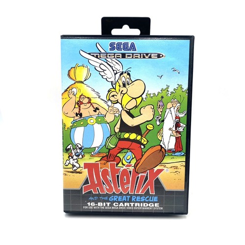 ASTERIX AND THE GREAT RESCUE SEGA MEGADRIVE PAL