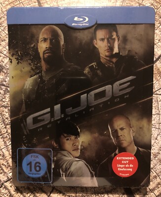 G.I.JOE Retaliation - BluRay Steelbook GEPRÄGT - NEU/OVP.
