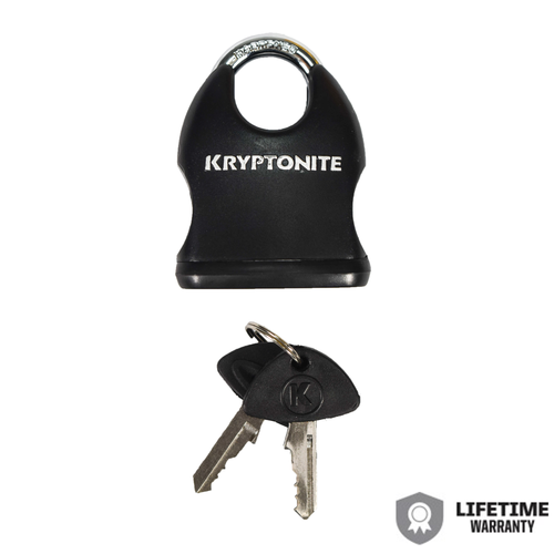 Kryptonite Kryptoflex 818 Looped Cable and Key Padlock 6' 180cm x 8mm 2 Keys - Picture 4 of 5