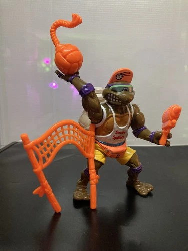 Vtg 1992 Teenage Mutant Ninja Turtles Figure Sewer Spiker Volleyball Donatello
