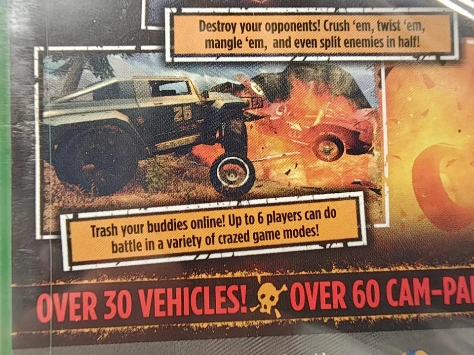 Carmageddon: Max Damage (Xbox One)  - BRAND NEW AND SEALED - Image 3 of 4