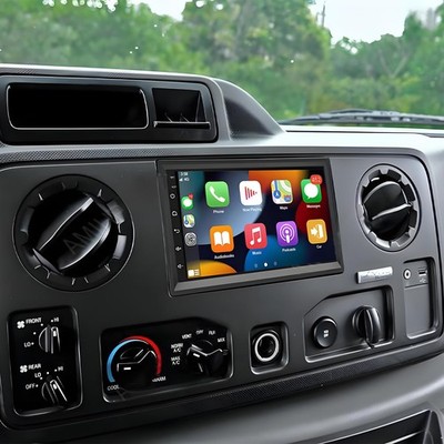 7'' Car Stereo for Ford E250 E350 09-14 Android 13 Carplay Auto GPS BT Cam 2+64G