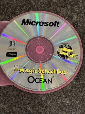 Magic School Bus CD-ROM Collection (6 CDs) Microsoft Fast Free