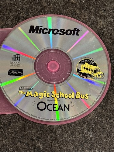 Collezione CD-ROM Magic School Bus (6 CD) Microsoft spedizione gratuita veloce🔥 - Foto 11 di 12