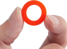 30PCS Beer Washer,Keg Tap Line Washer Red Silicone(Better than Rubber) Coupling 