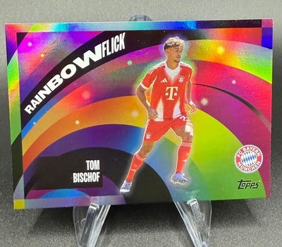 Topps Bayern München Team Set 2025/26 Tom Bischof RF-12 # Rainbow Flick Case Hit