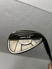 Solus 60° Lob Gap Wedge 420 CS Crescent Cut Sole Steel 36" Gunmetal Finish