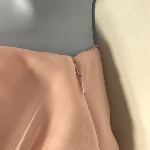 Weddington Way NWT Blush Pink Lily Bridesmaid Dress Removable Straps Sz 12 - Picture 5 of 13