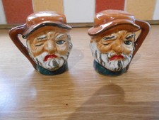 Vintage Old Man Salt n Pepper - Made in Japan