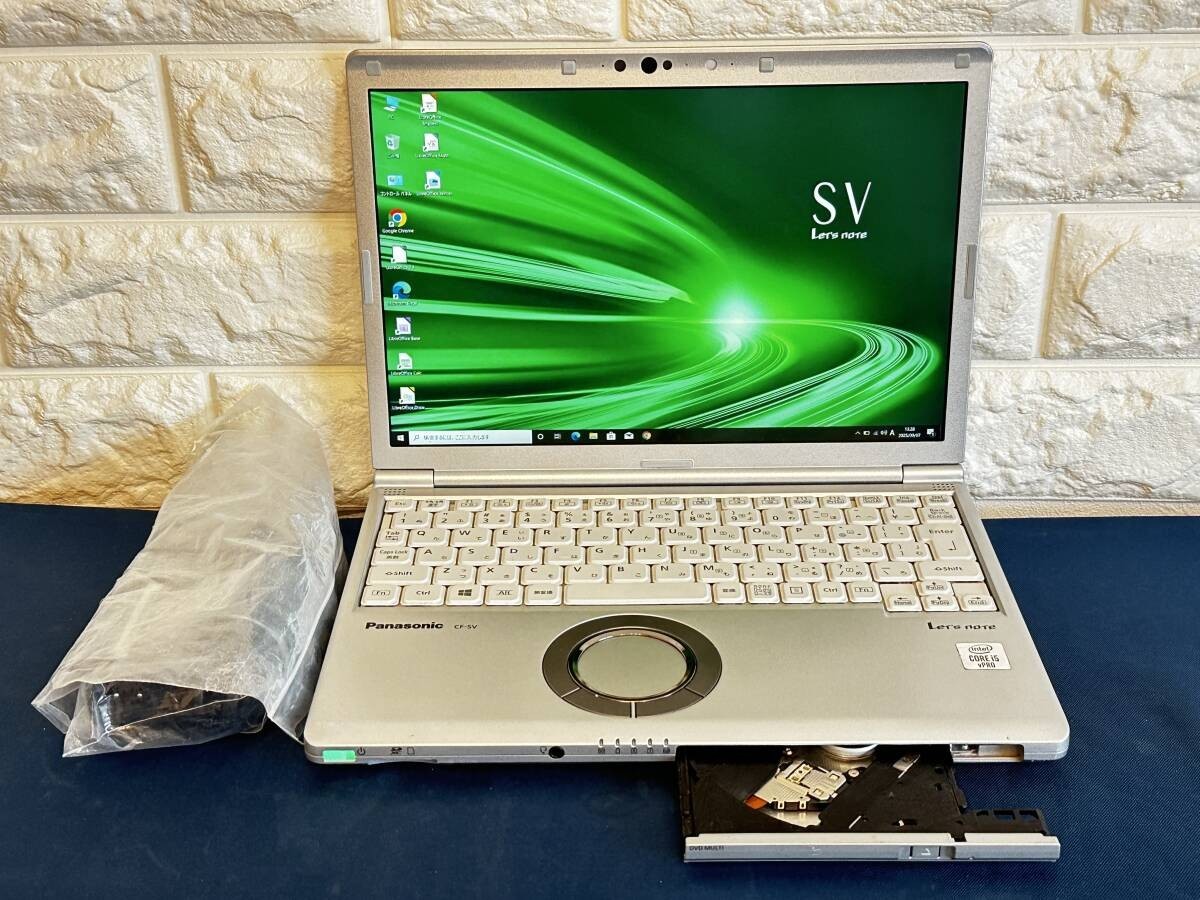 Panasonic Let's Note CF-SV9 i5 10th Gen 8GB 256GB SSD DVD Win11